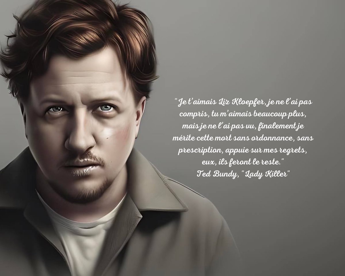 "Lady Killer", à partir du 5 mai 2023 sur scène, venez découvrir l'homme ou la bête, à vous de choisir...

#ladykiller #tedbundy #victimes #victims #hommage #tribute #théâtre #theater #création #creation #actrice #actress #acteur #actor