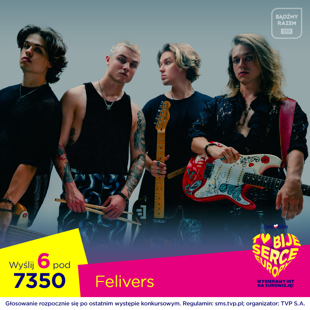 TVP's tweet photo. 5️⃣ #AlicjaSzemplińska "𝑁𝑒𝑤 𝐻𝑜𝑚𝑒"
6️⃣ #Felivers "𝑁𝑒𝑣𝑒𝑟 𝐵𝑎𝑐𝑘 𝐷𝑜𝑤𝑛"
7️⃣ #MajaHyży "𝑁𝑒𝑣𝑒𝑟 𝐻𝑖𝑑𝑒"
8️⃣ #Jann "𝐺𝑙𝑎𝑑𝑖𝑎𝑡𝑜𝑟" https://t.co/7oCgZAM4yl