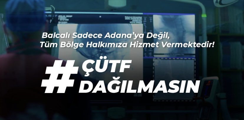 dogacaginakca's tweet photo. Balcalı sadece bir hastane değil ekoldür.Öğrencileriyle,doktorlarıyla,sağlık personelleri ve hastalarıyla tek bir çatı altında parçalanmadan,bölünmeden,dağılmadan devam etmek istiyoruz.Bölgenin en önemli sağlık gücüne siz de ses olun,sesimiz olun!!! #ÇÜTFdağılmasın https://t.co/7WX8Qznote