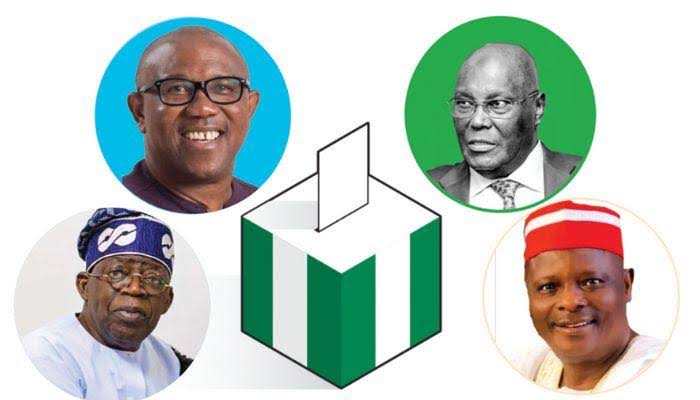 Las Las if difference no dey much for these four persons,

We go give them joggers and Boots, they go enter field run, na who first reach go become President 

#ElectionDay2023 #ElectionUpdates #election2023  #election #obidatti23 #BATified #Atikulated #Kwankwaso #ElectionResult