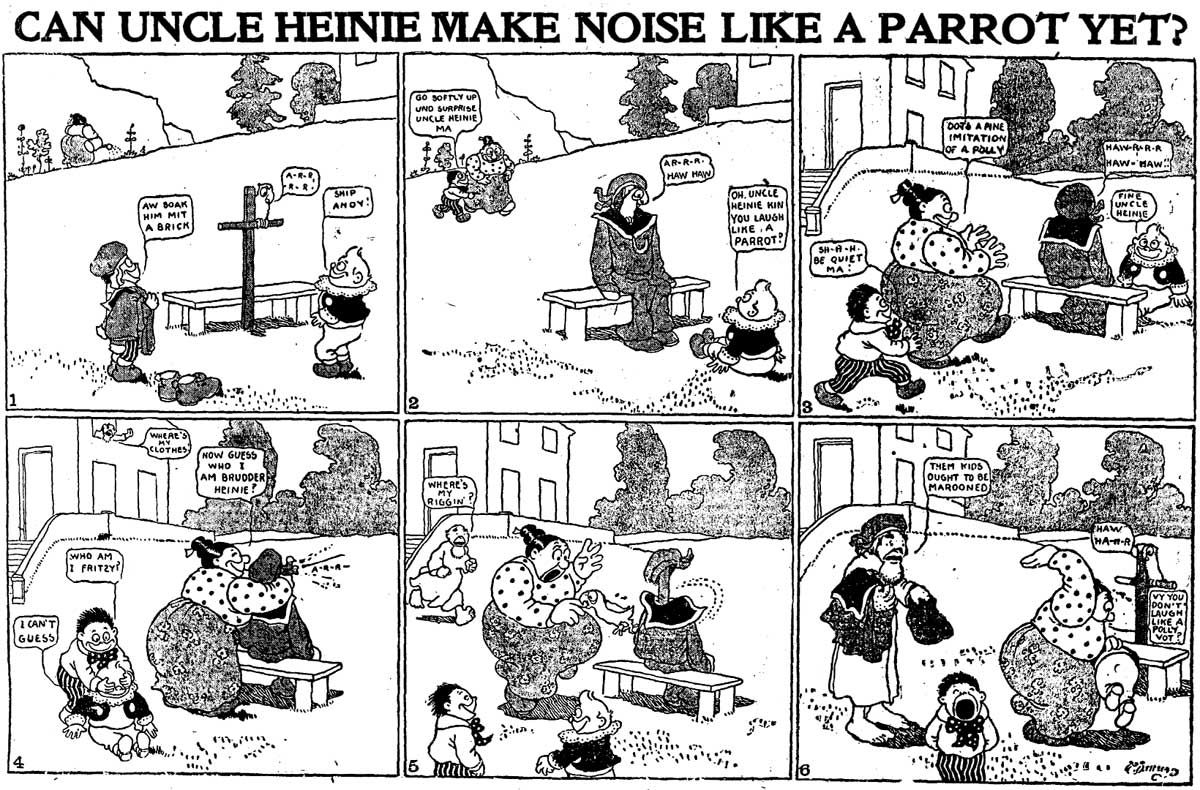 ErnstvAll's tweet photo. Mickys deutscher Großvater
Er war der Erfinder der Sprechblase und revolutionierte mit dem anarchischen Cartoon "The Katzenjammer Kids" den Comicstrip. Am 26. Februar 1877 wurde der Zeichner Rudolph #Dirks geboren.
https://t.co/4RIAuqORCR https://t.co/XsDas0B7RM