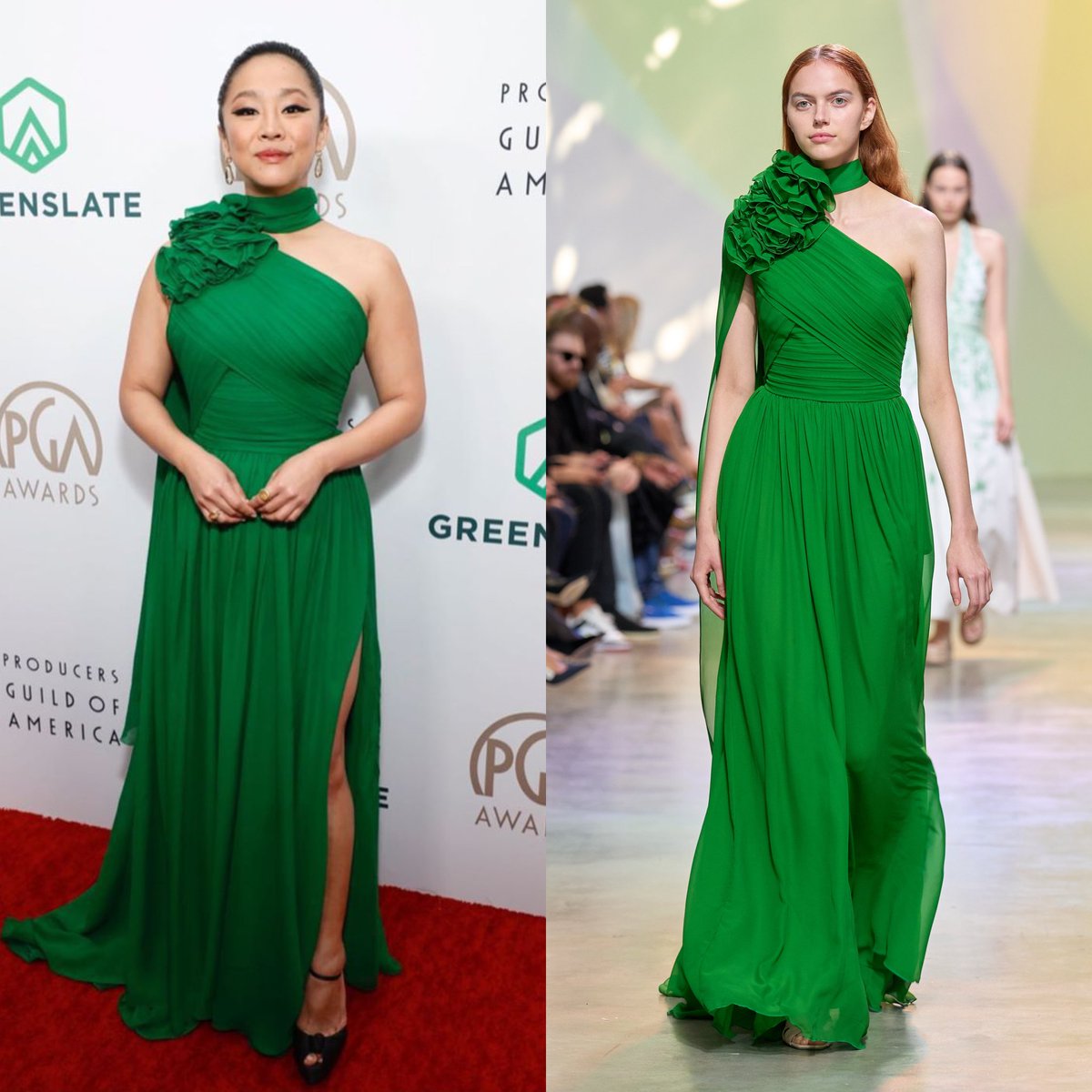 cfm_style's tweet photo. Stephanie Hsu in Elie Saab Spring 2023 RTW for the 2023 Producers Guild Awards.

#StephanieHus #ElieSaab #PGAAwards https://t.co/zyd2mHVDzr