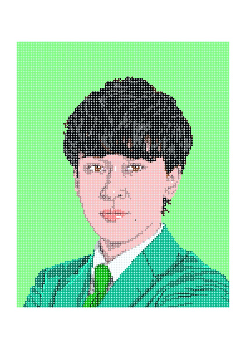 raymondintokyo's tweet photo. DOTrait : Toshimitsu (TOKAI ONAIR) / Raymond
(February 2023)

@TO_TOSHIMITSU 
@raymondintokyo 

#Toshimitsu 
#としみつ #東海オンエア 

#art #contemporaryart #modernart 
#アート #現代アート #モダンアート 
#portrait #ポートレート #肖像画
#dotrait 

#fanart 

#good
#followme https://t.co/kJnlDP7J0R