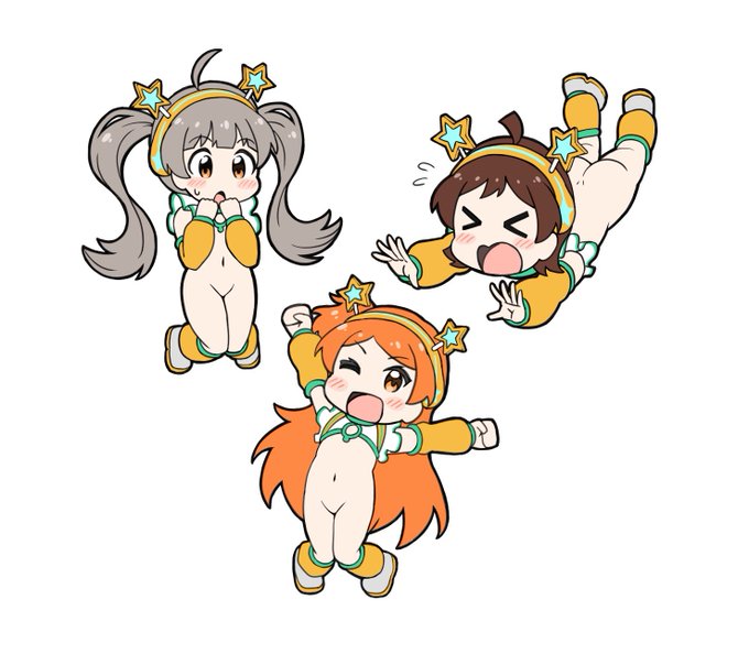 デフォルメpkプラちゃん
描いてて楽しい 