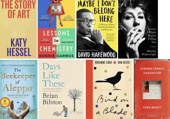 JackieGalbraith's tweet photo. Over the years, I’ve been guilty of reading for pleasure only on holiday breaks. I changed that habit last year and continue to read for pleasure/personal interest more regularly. It’s definitely good for my mental health. Here’s what I’ve read so far in 2023 #KeepTheHeidAndRead https://t.co/Bm8QJuW1qd