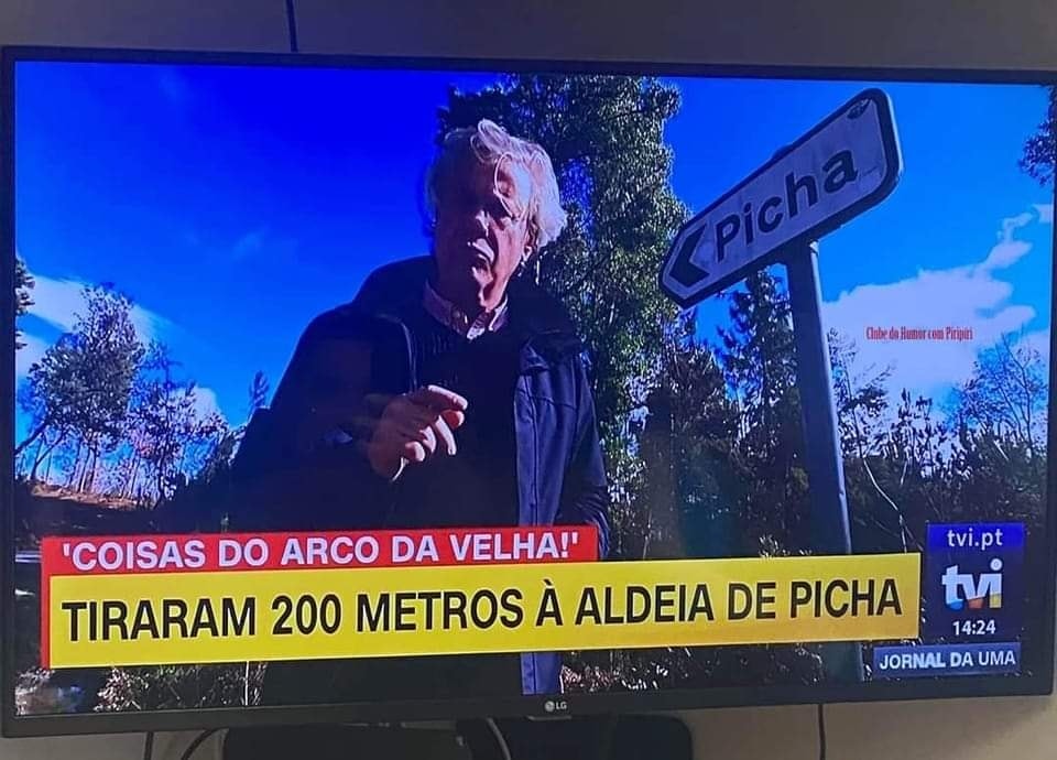Os habitantes ficaram com a picha mais pequena 😔