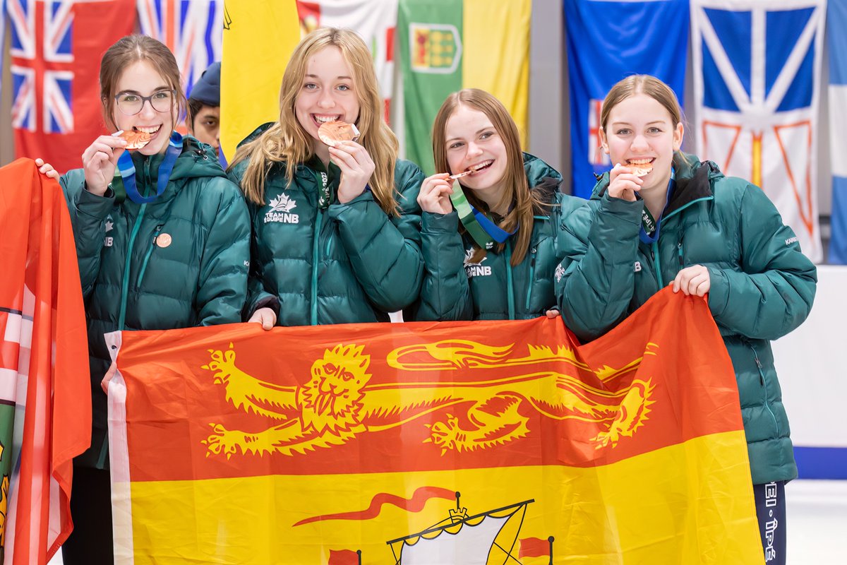 PEI Canada Winter Games 2023 - last day of competition for week #1 was capped off with a bronze medal performance for Team NB in the Women's 3000m relay in Speed Skating. Glad to be there with my camera. @Team_EquipeNB #sportnb