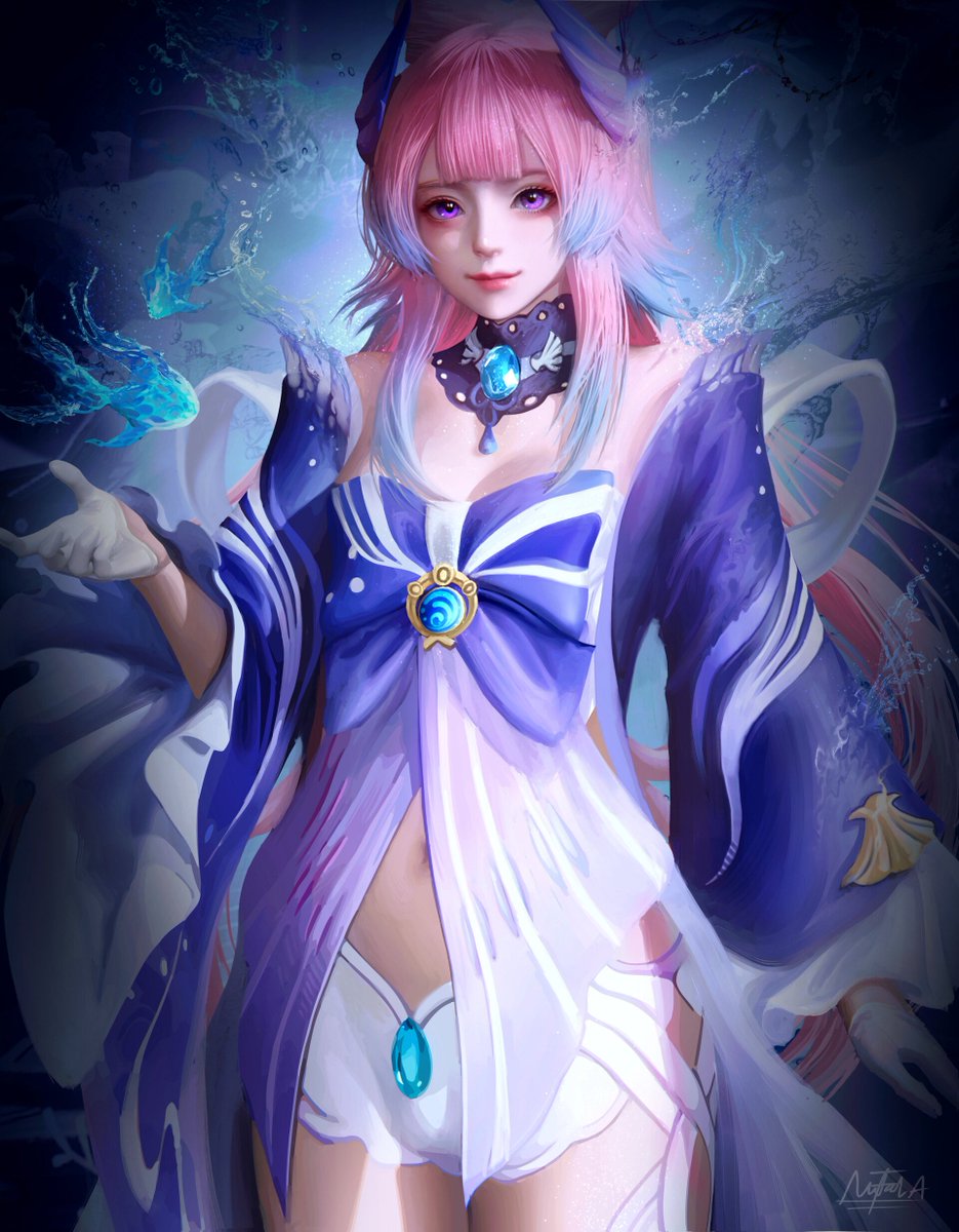 Appears on TL

Splashes water in your face

Leaves