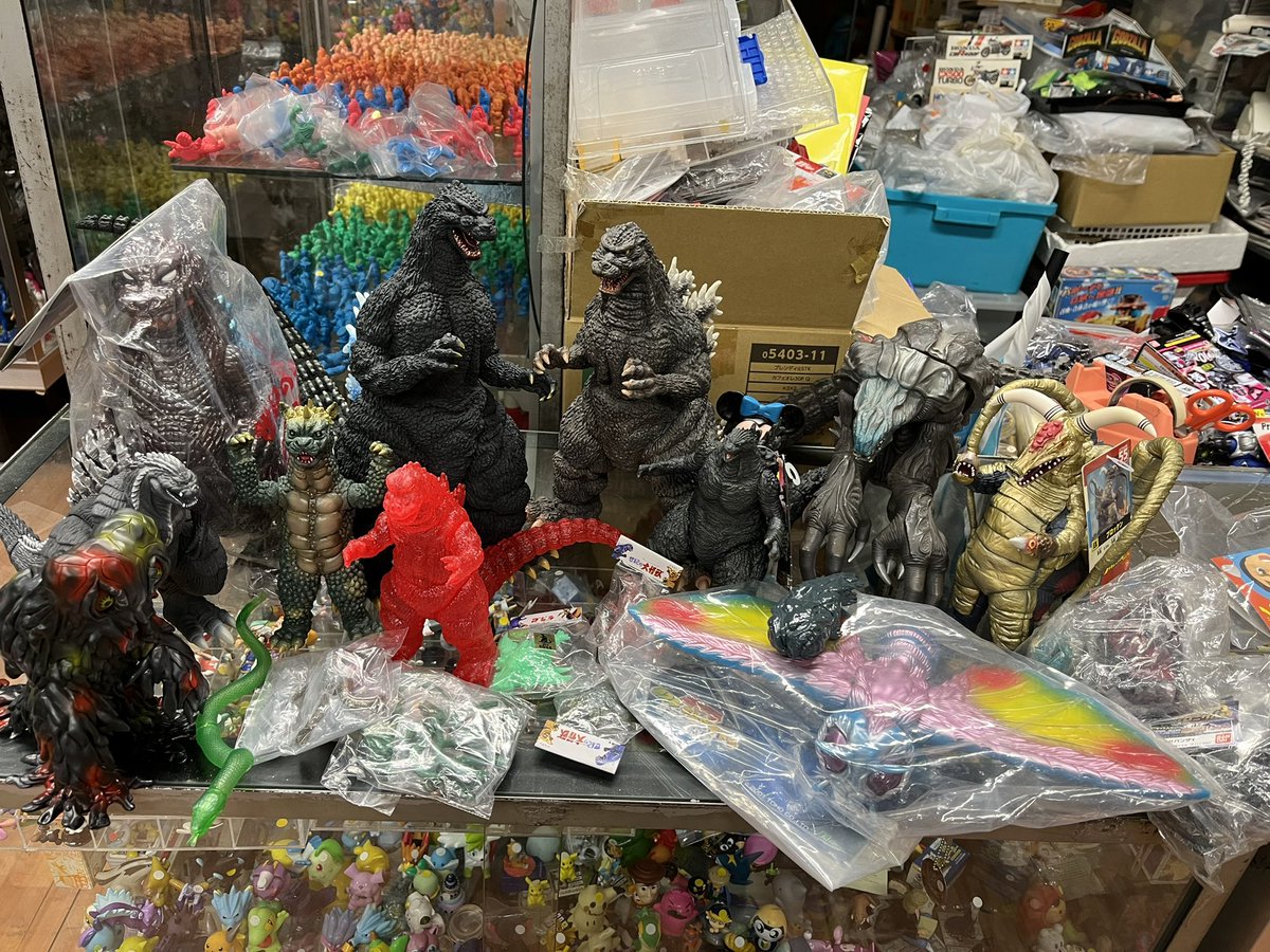 kaikodo_net's tweet photo. 買取情報です
Today's purchased items
#sofvi
#godzilla
#m1go
#xplus
#YMSF
#ultramonster
#kaikodo_net
#okegawa
#toymuseum
#怪獣ソフビ
#m1号
#エクスプラス
#ウルトラ怪獣
#懐古堂
#桶川
#おもちゃ博物館
#フィギュア買取
#大量買取
#遺品整理 https://t.co/ZTvdld3Ce5