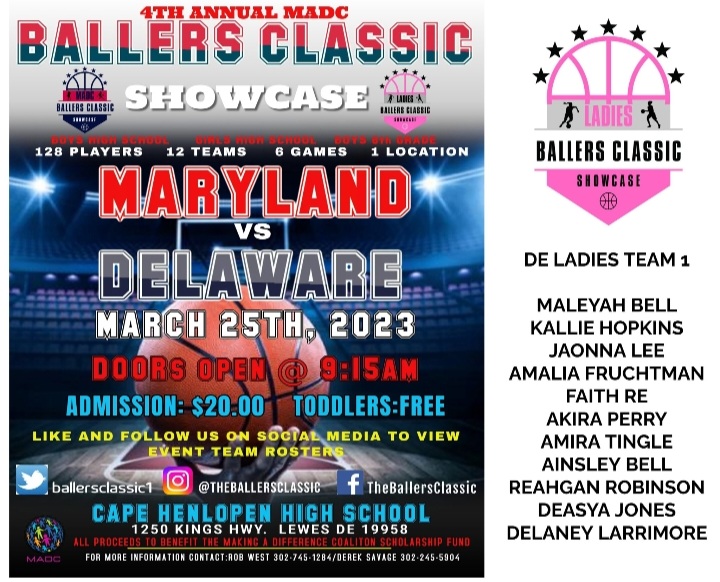 RobW12984's tweet image. #ballersclassic @ballersclassic1 @CHoward0195 @BrandonBossert @CapeSportsNews @WRDENews @DelmarvaSports @DelmarvaLife @FSHoopsReport @DMVsportspage @OleSonSports @1stStateSports @OuttrainSP @47ABCSports @ballislifewbb_ @Espnhighschooll