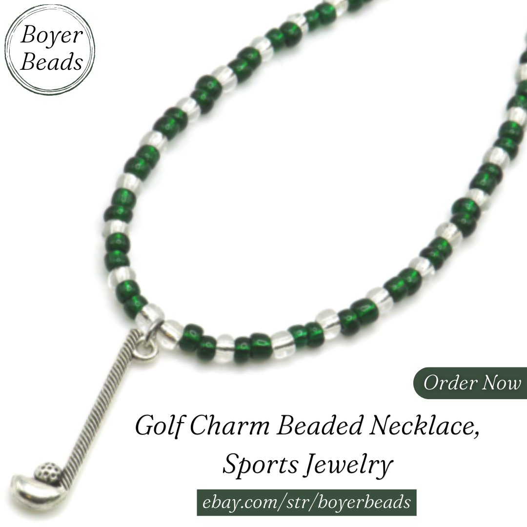 Golf Charm Beaded Necklace💞
Condition: New
Price: US $11.59
Available now at ebay.com/str/boyerbeads or facebook.com/boyerbeads
Visit my eBay store -👉ebay.com/str/boyerbeads
#jewelry #golfcharm #neckace #sportsjewelry #golfnecklace #boyerbeads #ebayshop #giftshop #handcrafted