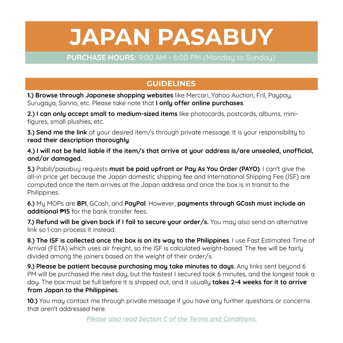 MIT0KUNDRIA's tweet photo. wts lfb ph

JAPAN PASABUY (FETA) – Batch 13 
   ☁︎ RBYT: https://t.co/0pywoBJBDS
   ☁︎ MOP: BPI / GCash / Paypal
   ☁︎ MOD: GGX / SDD / SCO

— 02.26.23 ~ 03.26.23
— DM me for inquiries!

ⵌ mercari yahoo auction rakuten fril sanrio pasabay pabili pc photocard https://t.co/zKn9ymRMEm