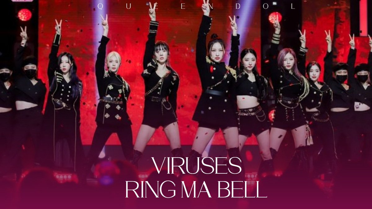 _kflix's tweet photo. [QUEENDOL 퀸돌] Ep.2 바이러스 VIRUSES | Ring Ma Bell

https://t.co/us2kb64Ok4

#QUEENDOL #퀸돌 #viruses @Aurora_Ent https://t.co/UrHC2KLlSA