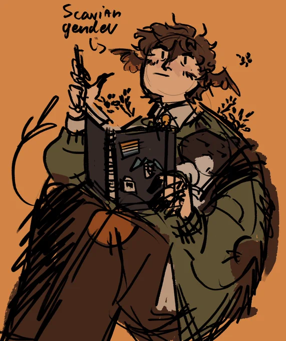 i tried to render it but fucked it up so have the sketch 
