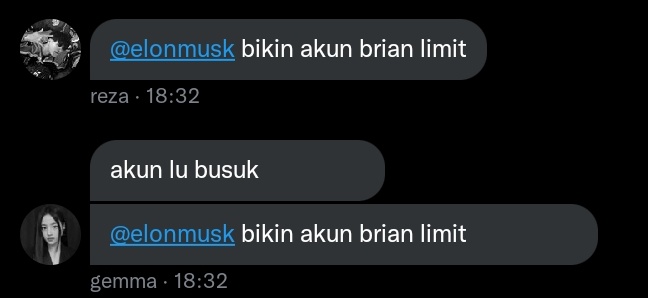 httpbrians's tweet image. padahal gue diem