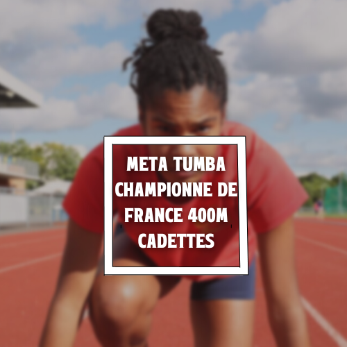 G2Athle's tweet photo. LE DOUBLE SUR 400 M !

Meta Tumba sacrée championne de France du 400 m, avec la deuxième performance cadettes de tous les temps et un record des championnats (54.93)

Lisa Blanc prend la 2e place avec un chrono de 56.22, deuxième performance LANA cadettes de tous les temps https://t.co/4zgddGfI9X