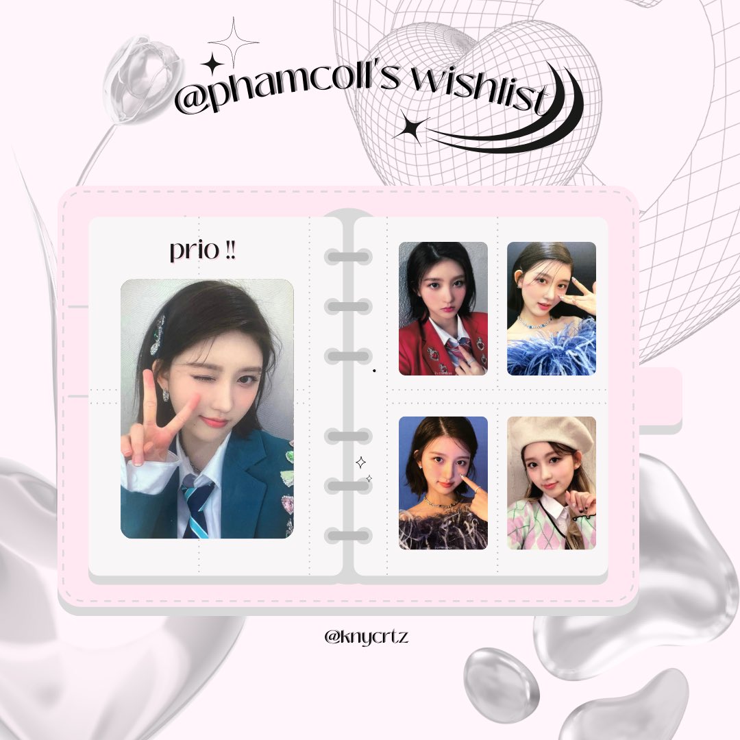 phamcoll's tweet photo. 𓂃 ♡ wtb lfs ph #1006wish 🦢 ꔫ
     🏹 gaeul eleven &amp; lodi pobs 𓍯  

𓏔 pref tingi, onhand
𓏔 x overpriced, x set
𓏔 2-4 pcs per seller
𓏔 9-10/10 condi OK

🔖 kim gaeul ive love dive eleven pre order benefit mokket namil nanyi r2 sw r1 r2 withdrama mmt https://t.co/83oMS8m5zq