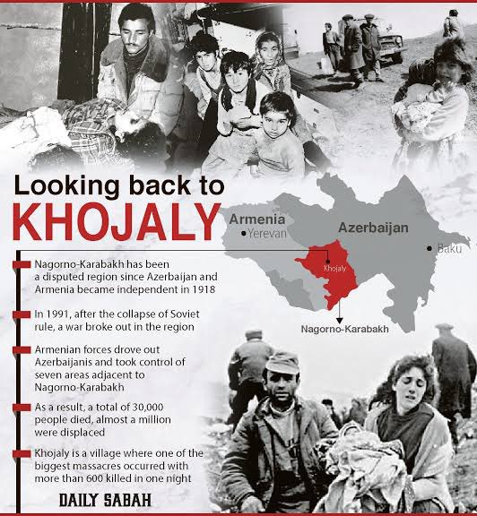We will never forget the night of Hocalı massacre,no matter how many centuries pass.The women, children, elderly, and men brutally killed that night will never be forgotten.Because of the beauty in Azerbaijan, it has always been a target for oppressive countries. #Khojalymassacre