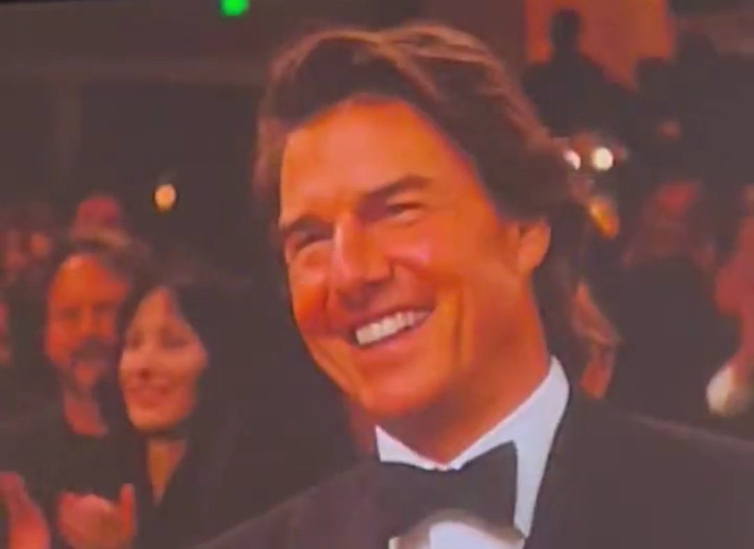 Tom had tears in his eyes during the speech of Sherry Lansing at the #PGAAwards :)
#TomCruise