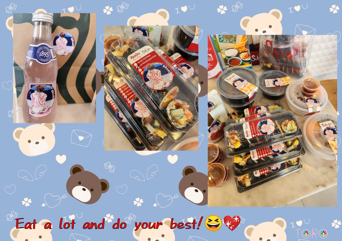 tototto21's tweet photo. 今日の撮影にフーサポしました！😆✨
初めてのことでドキドキだったけど、無事届けられて嬉しいです🥹

@ccopterofficial 
Thanks for your support 🙏🥰

#CTRPANUWAT
#BoyNeverSmiles
#รักสุดท้ายนายไม่ยิ้ม https://t.co/6EVyWp5oAZ