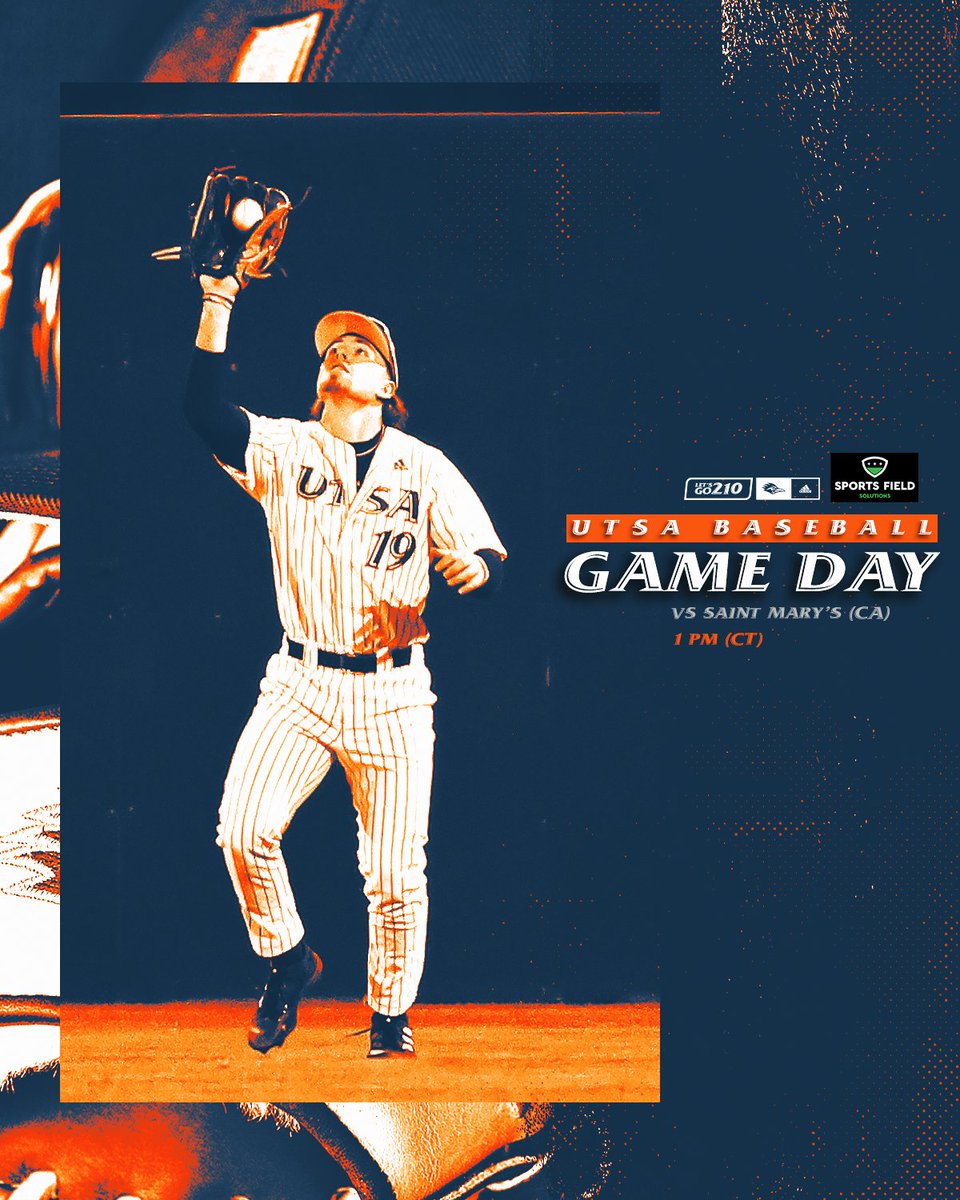 UTSABSB's tweet photo. Series finale coming up this afternoon!

🆚 Saint Mary's (CA)
📍 San Antonio
🏟 Roadrunner Field
⏰ 1 pm
💻 https://t.co/Oa8S61AHb0
📊 https://t.co/ii35kgXR5v
🎟 https://t.co/ppQdmKtV8L

#BirdsUp 🤙 | #LetsGo210 https://t.co/KgYneZd6Ee