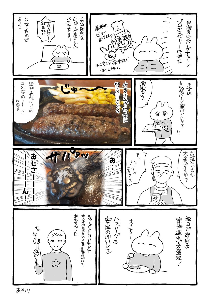 ブロンコビリーに行ったよって話ね 