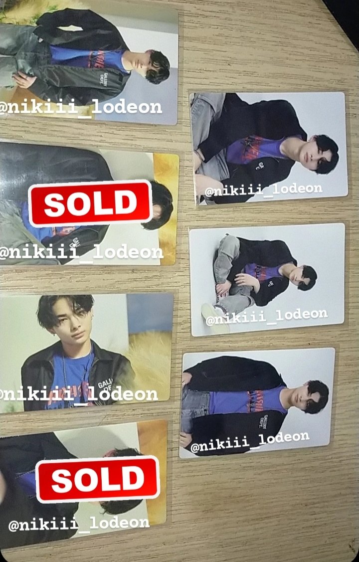 j_oshujii's tweet photo. wts lfb ph

Niki trading card set 
— Php 80 ea
— payo 
— onhand
— all in mint condi
— dm/reply to claim 

# enhypen manifesto trading card set niki pc niki pc mnl asia https://t.co/Vn3grR4oBo