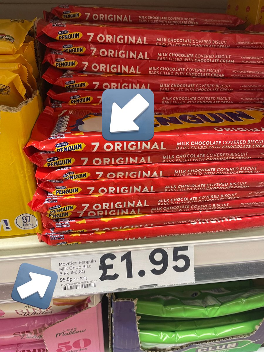 MrsMoses2014's tweet photo. Bit sneaky @Tesco @McVities tut tut tut #CostOfLiving #lessformore https://t.co/wyHBPgsQ1g