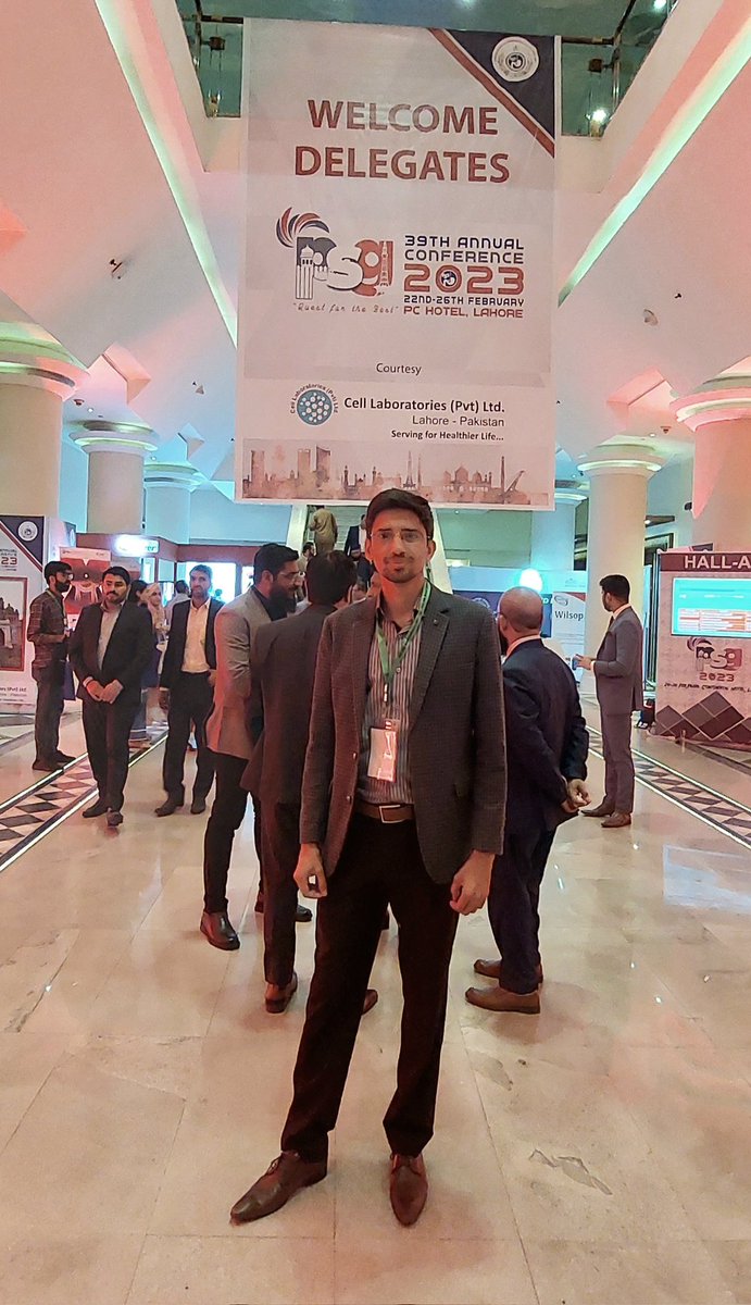 MUAAZRANA3's tweet photo. Attending 39th PSG lahore. 
What an opportunity to learn and meet the experts. @39th_psg2023 #Lahore https://t.co/i6PEbnpbQ6