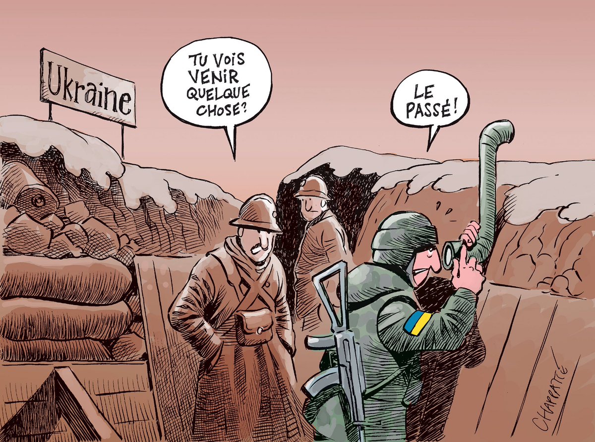 SophiaAram's tweet photo. Ce dessin de @chappatte 
#Ukraine https://t.co/LbUKrCQ4Ee