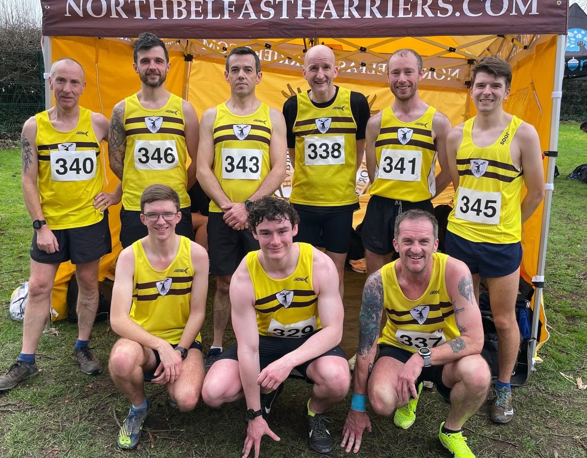nbharriers's tweet photo. A big day 🌅
The NI Senior Cross Country Championships take place today.
Billy Neill Playing Fields, Comber.
🔥 Female race 1.30pm
🔥 Male race 2.15pm
Please get along to support all the Stags and Coaches who have made the Senior 2023 season such a success.
#onemorerace https://t.co/QJtAJEhmFo