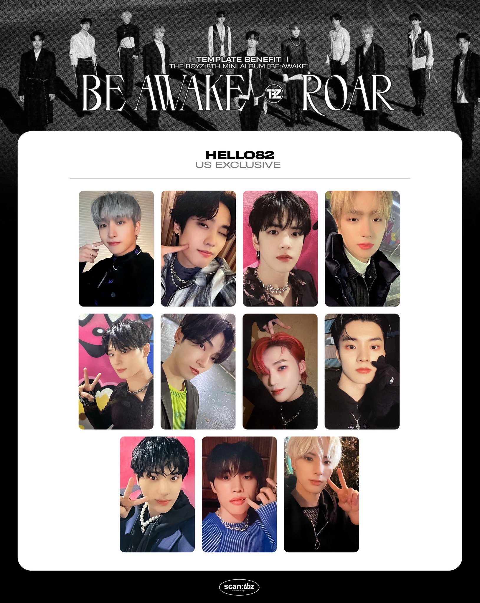THE BOYZ BE AWAKE withmuu 直筆 サイン入り ニュー Signed] THE BOYZ - 8th MINI ALBUM: BE AWAKE – hello82.shop
