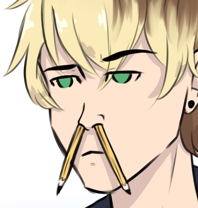 Blu_Sempai's tweet photo. His two personalities: No chill and being chill #oc #kalvynbrookes #mrbf https://t.co/9bASdwnMSe