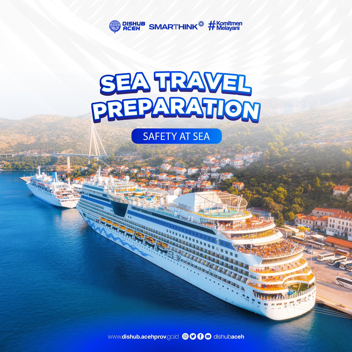 No matter which type of sea trip you choose to go on, there are a few tips and tricks that can help ensure your vacation goes smoothly. 
Lets take a look!
#DishubAceh
#SeaTravel
#English