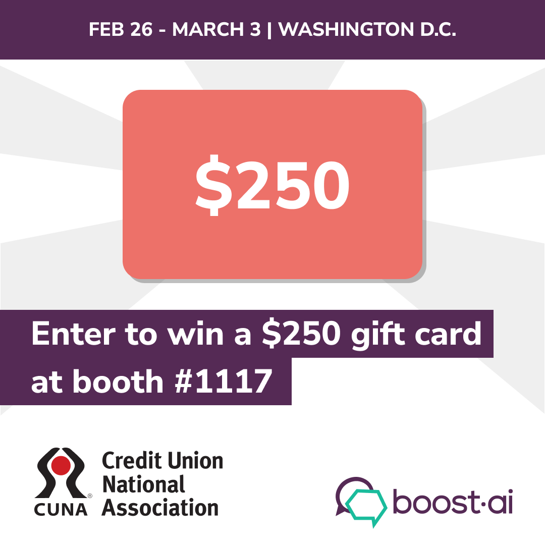 Our team is looking forward to seeing everyone at #CUNAGAC this week! To make things even more exciting, we’re giving away an exciting prize onsite, register at the booth to win! So, what are you waiting for? Stop by booth #1117 and let’s chat!