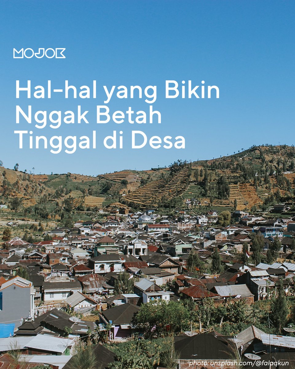 Tinggal di desa katanya jadi salah satu cita-cita kebanyakan orang kota yang udah muak dengan hiruk pikuk kehidupan perkotaan. Tapi apa bener tinggal di desa seenak itu? Coba simak langsung dari orang desanya nih.