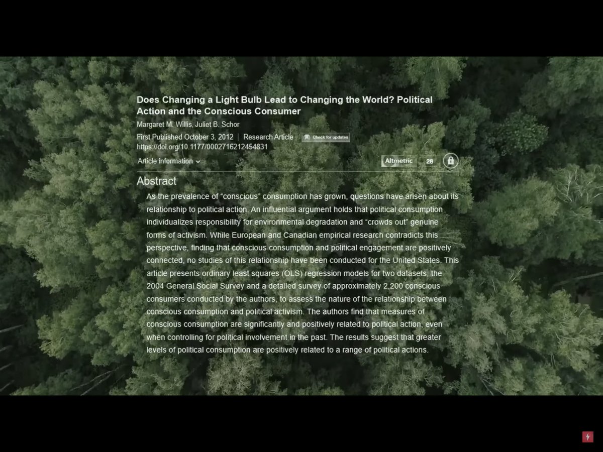 Harm reduction, no sollution... Political tool and rhetorical trick!!! #climatechage #carbonfootprint