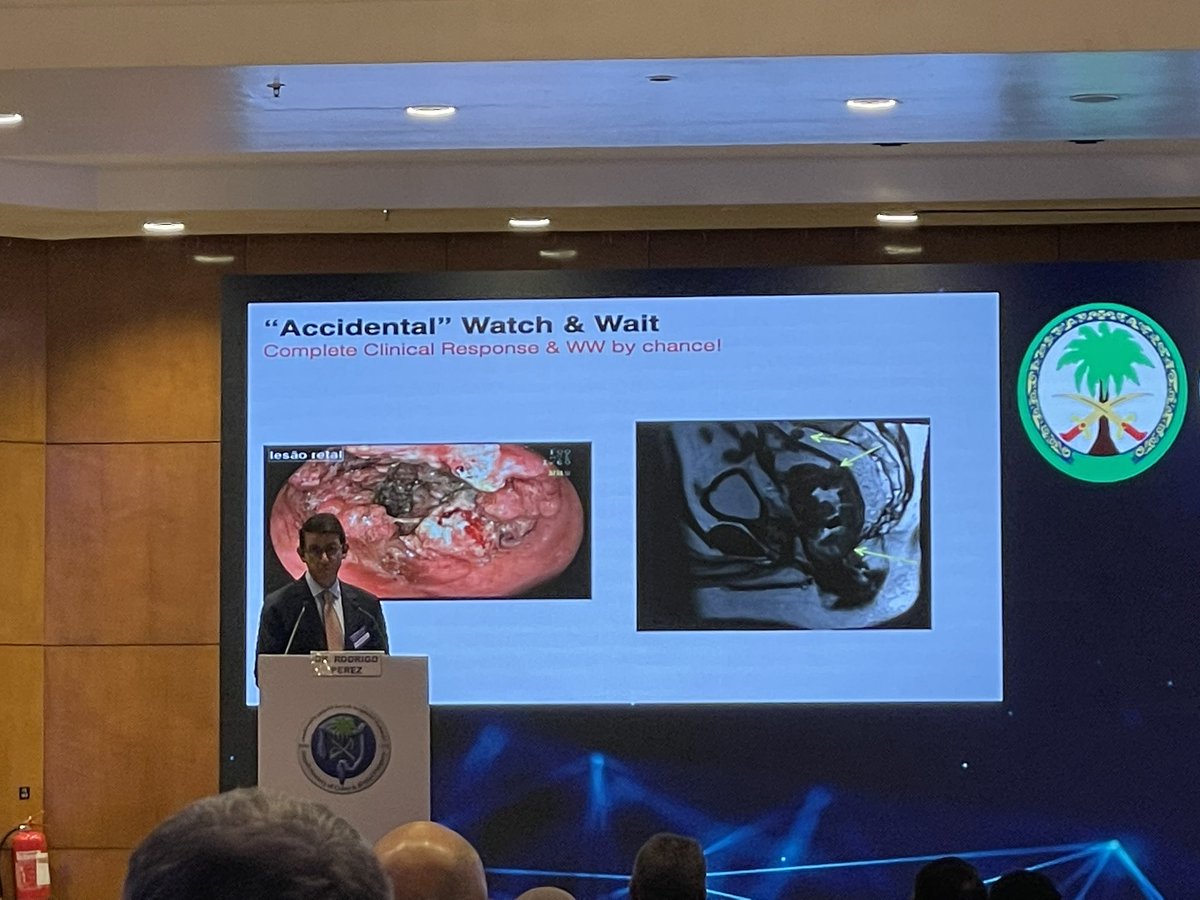 Great talk by @R_Perez_MD at @sscrssa 

#sscrs
#colorectalcancer 
#watchandwait