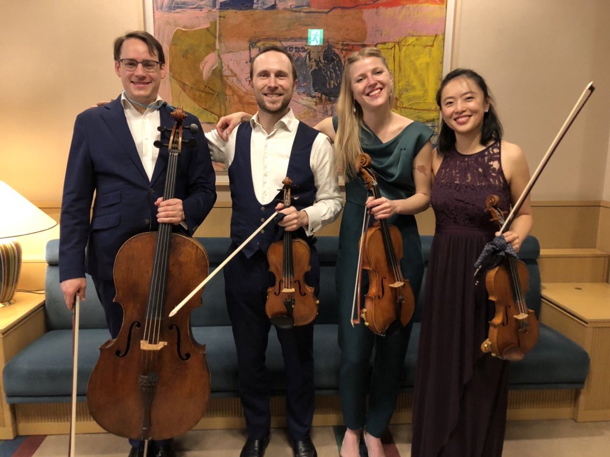 大阪国際室内楽コンクール&フェスタ|Osaka itn Chamber Music Comp&Fes (@jcmfosaka) on Twitter photo #ドーリック・クァルテット <a href="/doric_quartet/">Doric String Quartet</a>
大阪公演、無事終演しました🎻
ご来場いただきました皆様、ありがとうございました。
本日のアンコールは
ハイドン:弦楽四重奏曲op.50-5 『夢』より第2楽章
でした。 #ドーリック・クァルテット <a href="/doric_quartet/">Doric String Quartet</a>
大阪公演、無事終演しました🎻
ご来場いただきました皆様、ありがとうございました。
本日のアンコールは
ハイドン:弦楽四重奏曲op.50-5 『夢』より第2楽章
でした。