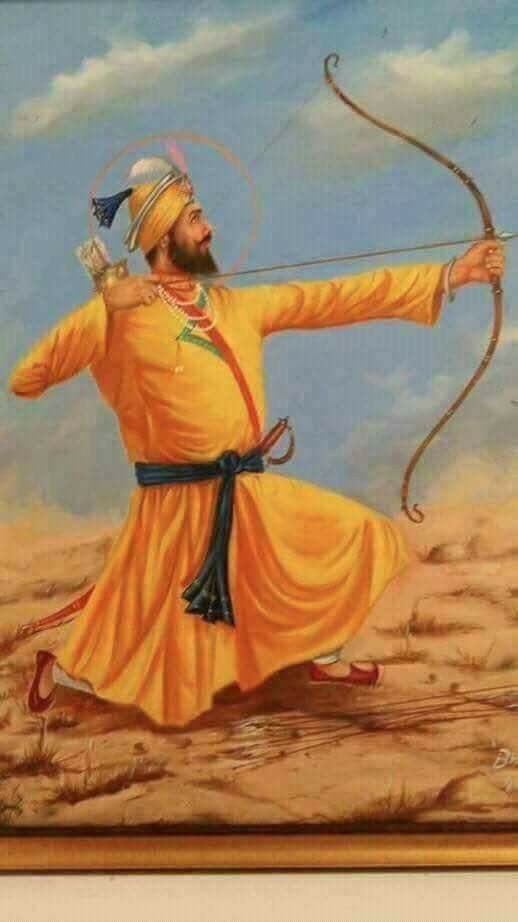 The pressure with which the arrow released from the bow of Guru Gobind Singh Ji was 225 kgs (approx). The archers nowadays shoot upto a max 80 kgs. Just imagine the arrow Guru Sahib shot from Moti Bagh to Red Fort.