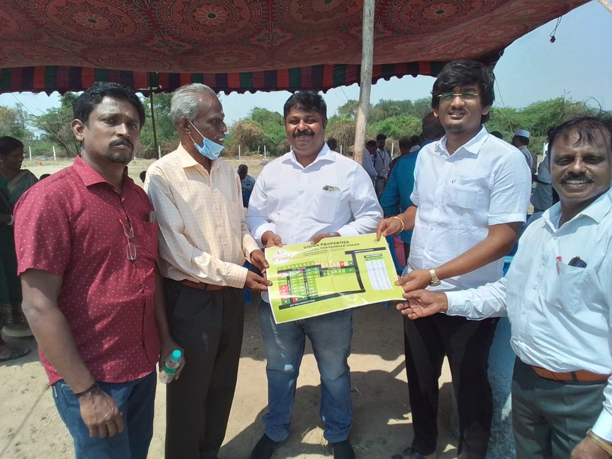 Visionupdates__'s tweet photo. Congratulations Mr.G.Sundaram sir for your Plot Booking in Narashima Nagar (Plot No 24) 🥳🥳 https://t.co/FIffUA0MYd