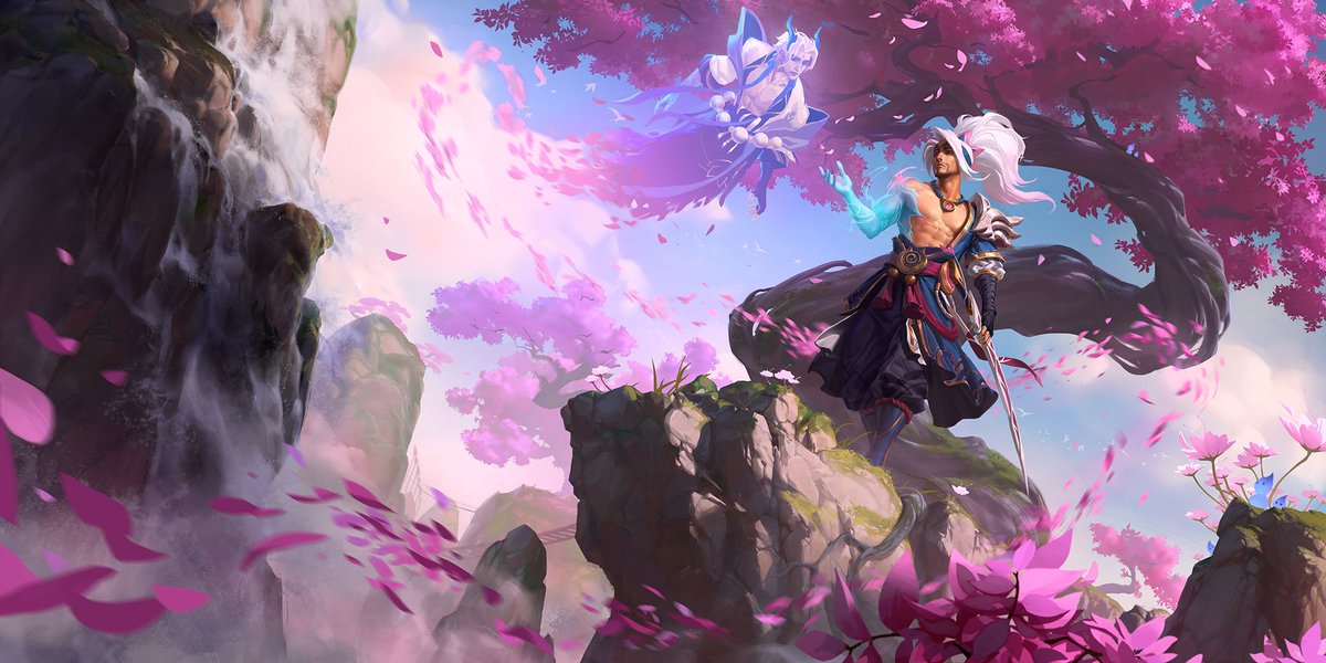 justeBBTV's tweet photo. Retour de vacances et quoi de mieux pour fêter ça qu'un petit giveaway ?

20 skins Yasuo Fleur Spirituelle à gagner et pour ça rien de plus simple, il vous suffit de répondre à ce tweet avec :
- votre pseudo complet (avec le #)
- votre serveur
- et un grand merci à @RuneterraFR https://t.co/Cf5H3zpvwm