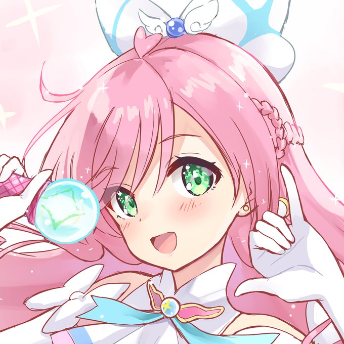 カット的には口元ツリー元だけどこうするともうアイドル感増す 