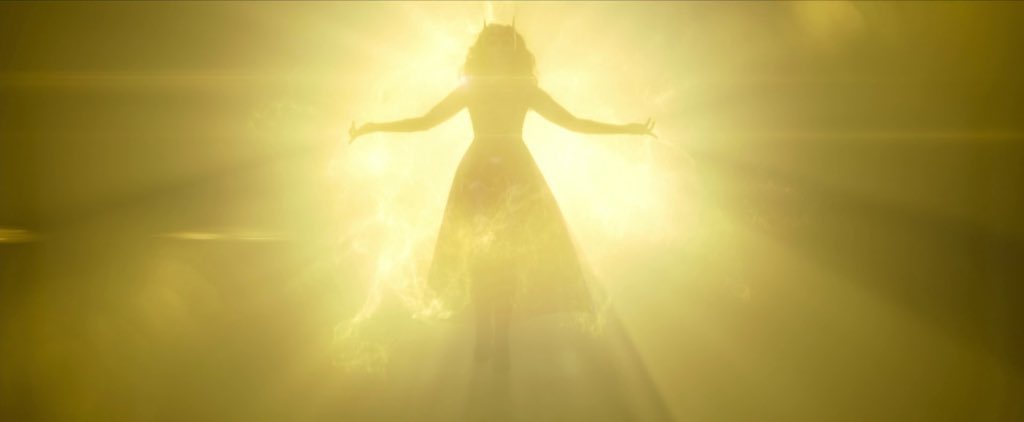 LizzieContent's tweet photo. Two years ago, Episode 8 of Wandavision aired. It carried us through Wanda's journey to becoming the Scarlet Witch. "Previously On" won Excellence in Production Design at the Art Directors Guild Awards &amp; among others, was nominated for Outstanding Writing at the Primetime Emmys. https://t.co/XCBUU9QxRd
