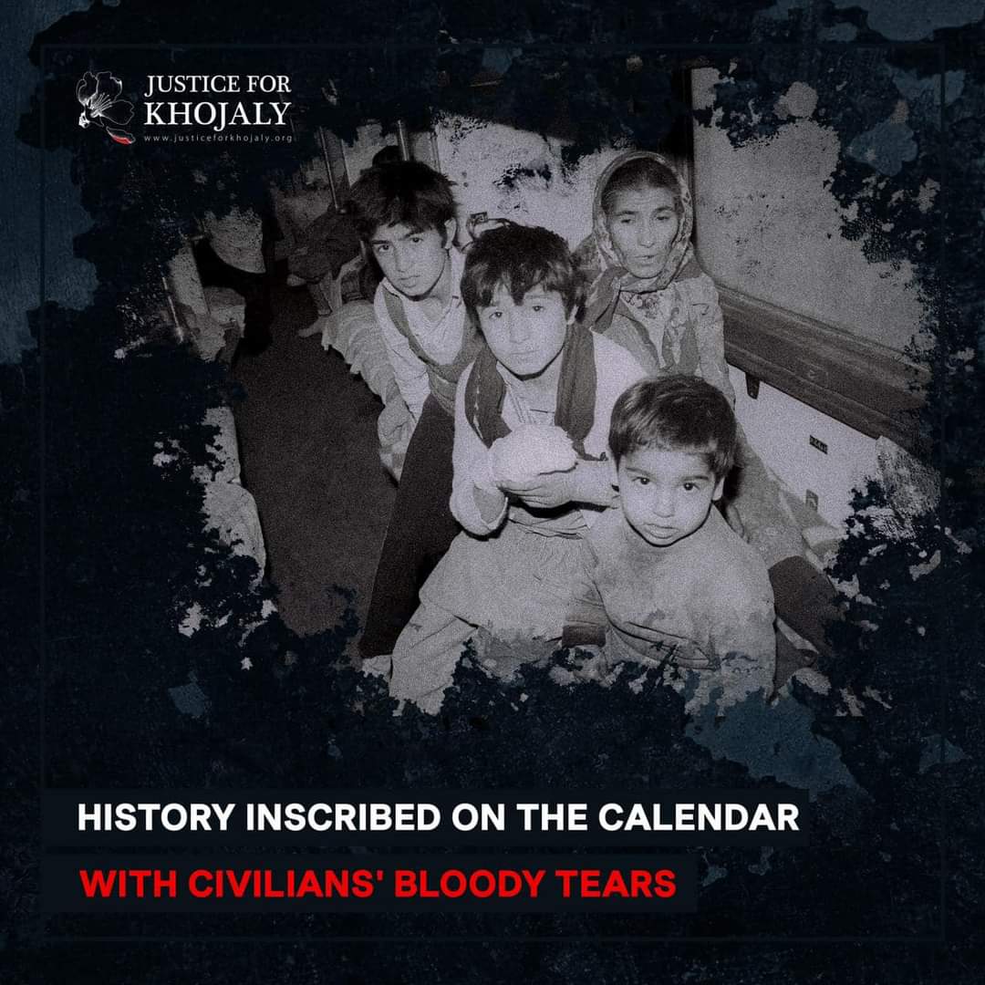 Civilians with Bloody Tears 
#KhojalyGenocide
#Azerbaijan