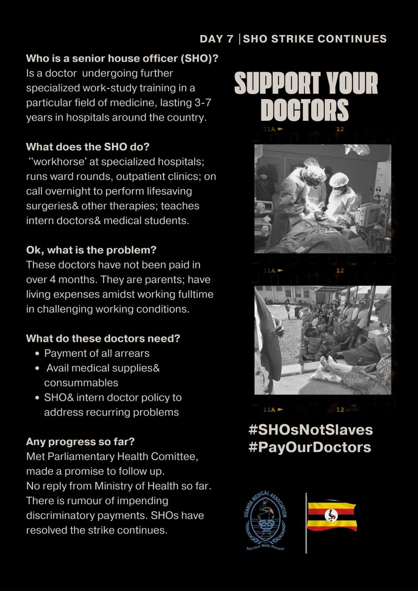 #payOurDoctors 
#SHOsNotSlaves