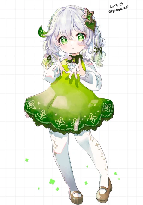 二つ結びナヒーダ#Genshinlmpact  #原神 