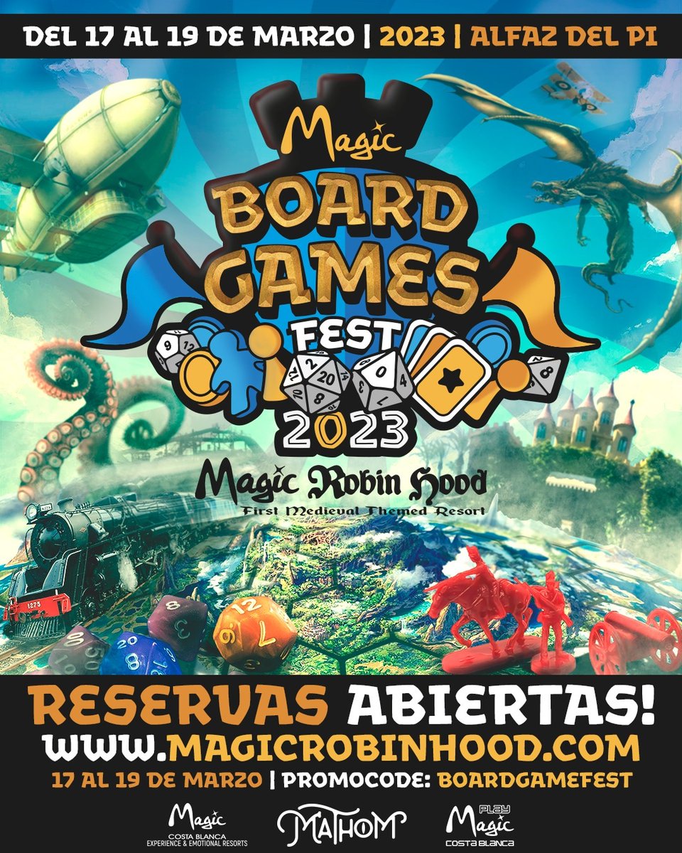 Juegos de mesa y rol !! Nos vemos en Benidorm!! 

playmagiccostablanca.com