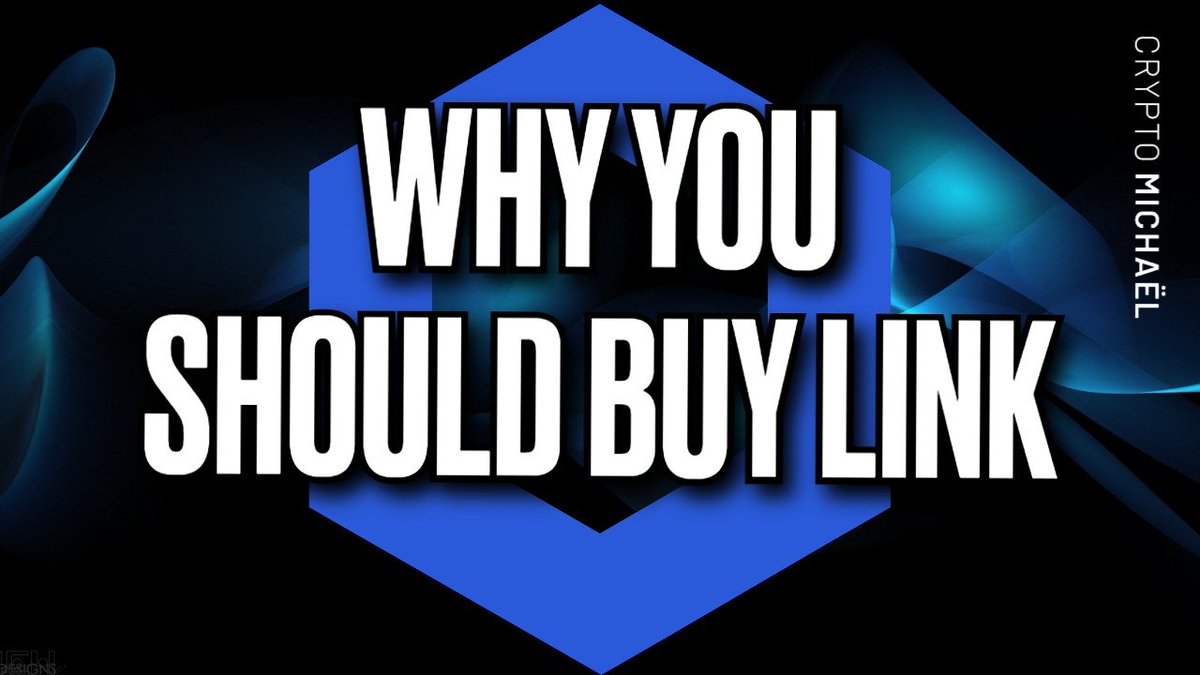 Why you should buy #Chainlink.

Check the update here:
youtu.be/lWT7dXV1iNk