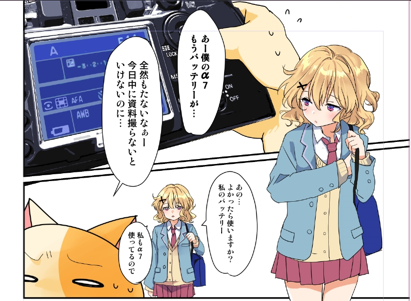 おかしぃねぇ
おなじα7のはずなのにーぃ 